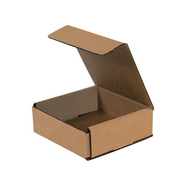 Bsc Preferred 6 x 6 x 2'' Kraft Corrugated Mailers, 50PK BUY00026912 - main